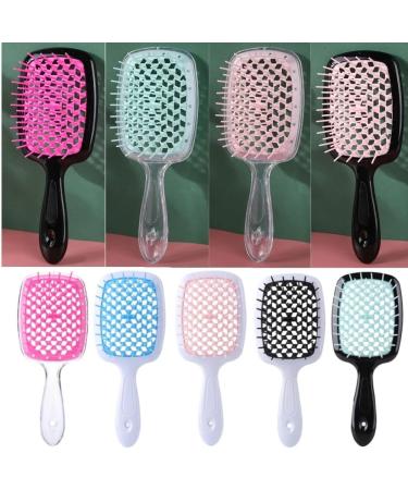Comb Fluffy Shaped Comb Mesh Comb Wide Tooth Air Cushion Comb Massage Hair Brush Styling Tool Wide Tooth Comb (Color : Black) - Buy Online on GoSupps.com