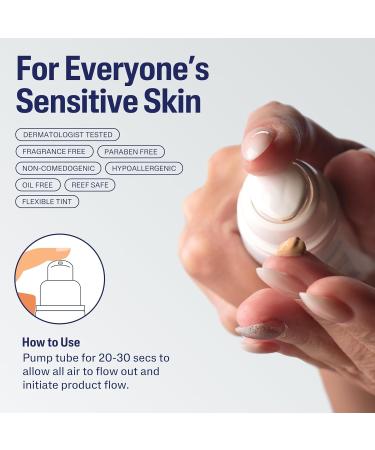 CETAPHIL Everyday Sunscreen Tinted Lotion for Face 1.7 fl oz 100% UVA/UVB Mineral Sunscreen: Titanium Dioxide & Zinc Oxide SPF 40 For Sensitive Skin 1.7 Fl Oz (Pack of 1) - Buy Online on GoSupps.com