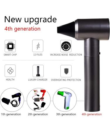 Cordless Hair Dryer Rechargeable Wireless Blow Dryer Portable Blow Dryer w/3 Speed 3 Heat Setting Suitable for Outdoor Travel Home School Pet Care Hairdressing Standard - Buy Online on GoSupps.com