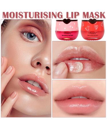 4Pcs Bee Lip Balm Lip Mask Honey Pot Galentines & Valentines Day Gifts Strawberry Watermelon Apple Lime Honey Lip Mask Party Favors Prevention Dry Lip Care Moisturizing Reduces Lip Lines Honey & Strawberry & Watermel  - Buy Online on GoSupps.com