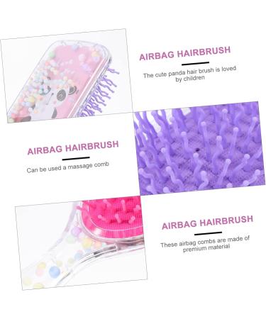 EXCEART Peigne Airbag Motif Panda Pour Gar on Fille Lot De Peignes De Massage Avec Poign e Ergonomique L ger Et Portable - Buy Online on GoSupps.com