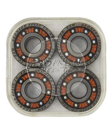 BRONSON SPEED CO. Raw Box/8 Skateboard Bearings - High Performance Set - Buy Online on GoSupps.com