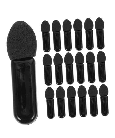 100pcs Mini Eyeshadow Swab Eyeshadow Mini Lip Brush Eye Shadow Brush Eyeshadow Lipstick for Women Mini Lipsticks Milky Cotton Miss Portable Concealer Brush