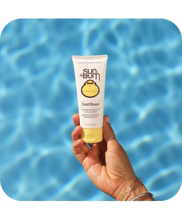 Sun Bum Cool Down Aloe Vera Lotion - Vegan & Hypoallergenic After Sun Gel (3oz, 2 Pack) - Buy Online on GoSupps.com