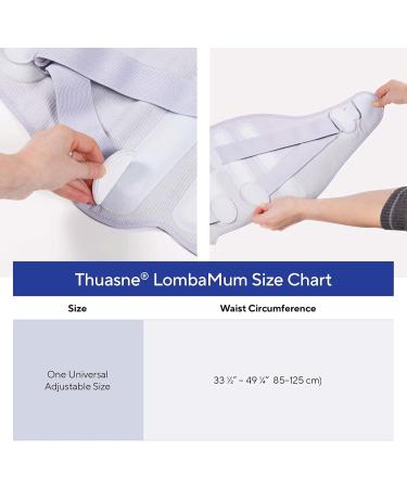 Lombamum Pregnancy Bandage Lilac | Comfortable Support for Expecting Moms | International Shipping Available - Buy Online on GoSupps.com