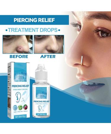 Shizuku Piercing Cleaner | Gentle Natural Solution for Ear & Nose Piercings - Reduces Stinging & Promotes Quick Healing - Buy Online on GoSupps.com