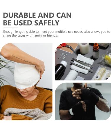 5 Rolls Pressure Sensitive Medical Tape - Portable Gentle Adhesion Perfect for Gauze Fixing & Medical Accessories - Buy Online on GoSupps.com