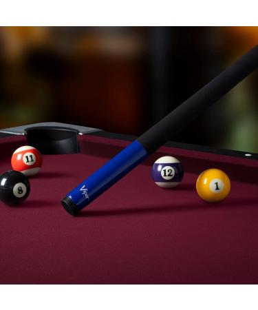 Viper Graphstrike 58 2-Piece Fiberglass Graphite Composite Billiard/Pool Cue - Blue - Buy Online on GoSupps.com