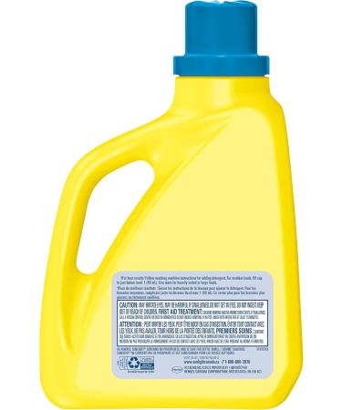 Sunlight Detergent Morning Fresh (45 loads 1.84L) with Concentrated Formula Laundry Detergent Liquid for Exceptional Cleaning and Stain Remover to Brighten Laundry Yellow - Buy Online on GoSupps.com