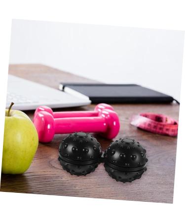 Beaupretty 2-St Body Massage Device - Rattan Double Lacrosse Ball & Yoga Balls for Muscle Relief | International Shipping - Buy Online on GoSupps.com