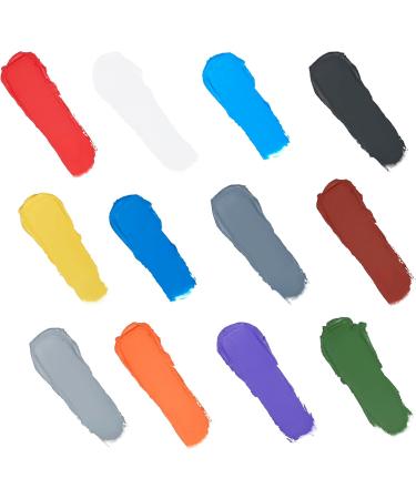 Revolution Beauty Creator SFX Face Paint Palette 12 Blendable & Buildable Creams Special Effects Halloween Face Paint Costume Makeup Vegan & Cruelty-Free - Buy Online on GoSupps.com