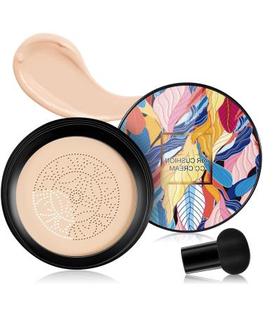 2024 New Mushroom Head Air Cushion CC Cream - Apartment Air Cushion CC Cream Long-Lasting Matte Waterproof Moisturizing Concealer Beauty (BRIGHTEN) - Buy Online on GoSupps.com