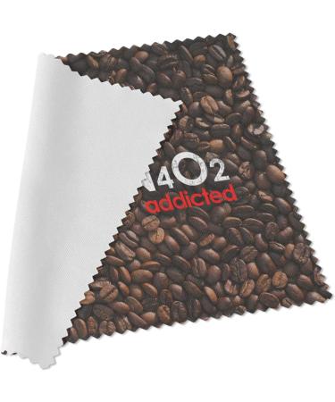 Urban Backwoods Caffeine Addicted Microfiber Cloth - Premium Glasses Cleaning Cloth for Crystal Clear Vision | International Shipping Available - Buy Online on GoSupps.com