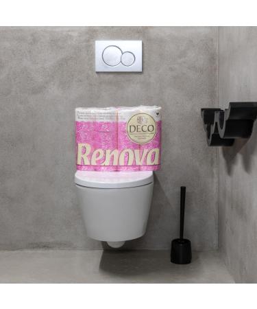 Buy Renova 4-Ply White Decorated Perfumed Toilet Paper 12 Rolls | International Shipping Available - Buy Online on GoSupps.com