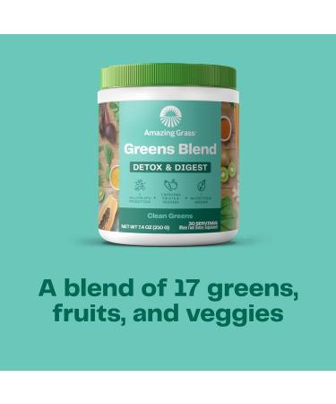 Build Your Smoothie Immunity Bundle with Isopure Zero Carb Creamy Vanilla Protein Powder (15 Servings) and Amazing Grass Greens Blend Detox & Digest (30 Servings) - Buy Online on GoSupps.com