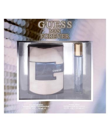 Guess Forever for Men - 2 Pc Gift Set 2.5oz EDT Spray 0.5oz EDT Spray - Buy Online on GoSupps.com