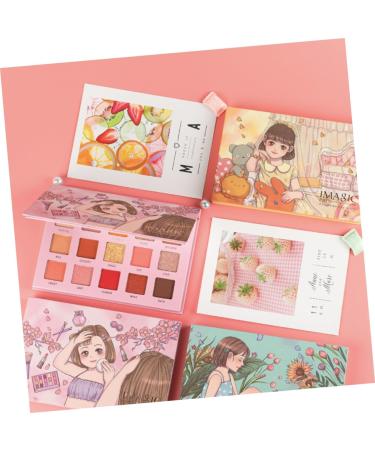 Beavorty Palette 3 pcs eye shadow Cosmetic Pallet Makeup Accessories tray make up Makeup Eyeshadow 15.2*9.8cmx3pcs Greenx3pcs - Buy Online on GoSupps.com