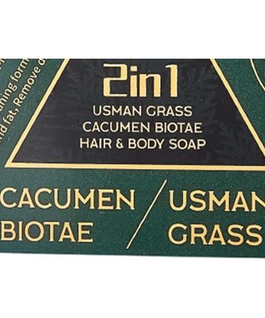  Niesel Body soap bars 2-in-1 hair wash and gentle cleanser | Triangular bath soap for women and men for the gym travel camping hiking and more - Buy Online on GoSupps.com