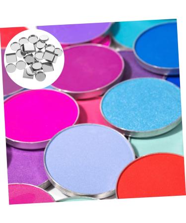 NOLITOY 30pcs Aluminum Empty Makeup Palette Pans - DIY Eyeshadow Metal Plates for Cosmetics - Buy Online on GoSupps.com