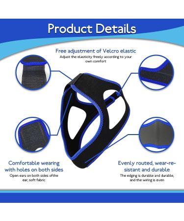 Anti Snoring Chin Strap - Stop Snoring with Sleep Solution Devices for Men and Women - Buy Online on GoSupps.com
