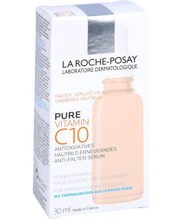La Roche-Posay Pure Vitamin C10 Anti-Falten Serum 30 ml Solution - Buy Online on GoSupps.com