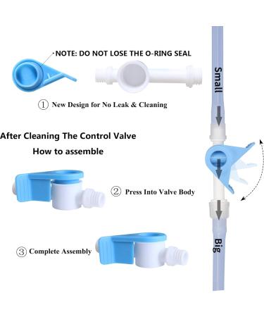 TopQuaFocus Enema Tube Replacement Pack - Flexible Colon Cleaning Tubes & Tips for Effective Detox - Buy Online on GoSupps.com