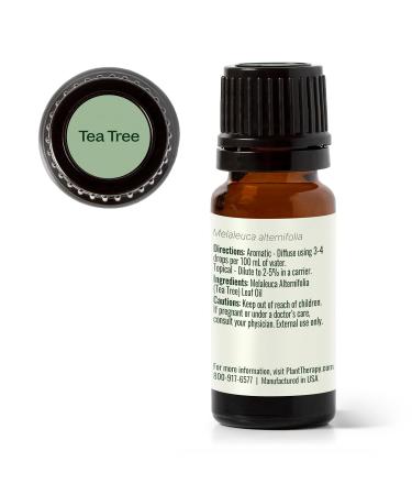 Plant Therapy Tea Tree Essential Oil 100% Pure Undiluted Natural Aromatherapy Therapeutic Grade 10 mL (1/3 oz) - Buy Online on GoSupps.com