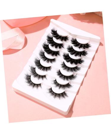minkissy 7 Pairs Eyelashes Lashes Natural False Lashes Fake Lashes Natural Full False Lashes Fluffy Spiky Lashes Manga Lashes Cluster Women Makeup Tools False Lashes Wispy Bulk - Buy Online on GoSupps.com