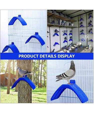 iplusmile Plastic Pigeon Perches Set - 20pcs Blue Rest Stands Frames for Pigeon Roost - Pet Supplies - Buy Online on GoSupps.com