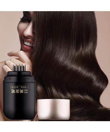 Peigne Colorant Pour Cheveux Femmes - Stylo Colorant pour Cheveux | Applicateur Colorant 2-en-1 Antid rapant Portable Pour Maison Hommes Adultes Salon Marron noir - Buy Online on GoSupps.com