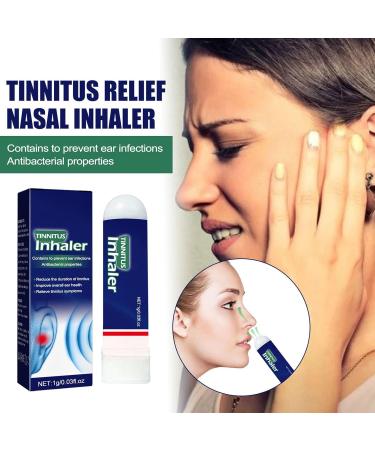 Nasal Inhaler Tinnitus Relief Nasal Inhalers for Tinnitus Symptoms Difficult of Hearing Ear Help Stop Ear Ringing for Hearing Loss and Ear Pain - Buy Online on GoSupps.com
