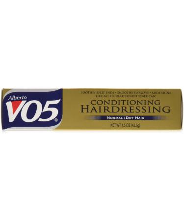 VO5 Cond Hairdressing NORM/DRY 1.5 OZ (Pack of 4) 1.5 Ounce (Pack of 4)