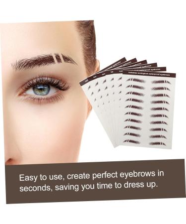 Baluue 36 Pcs Eyebrow Stickers Brow Shaper Makeup Stickers 4d Broken Eyebrows Hair 6 Transfer Paper - Buy Online on GoSupps.com