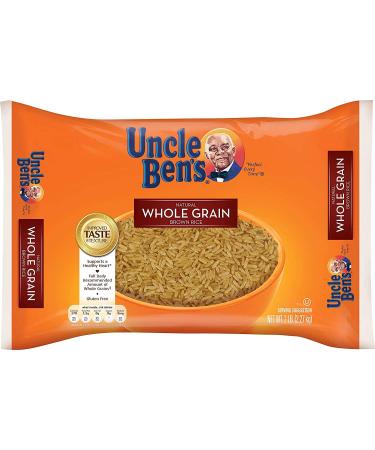 Uncle Bens Whole Grain Brown Rice - 3 Bags (2 lbs ea)