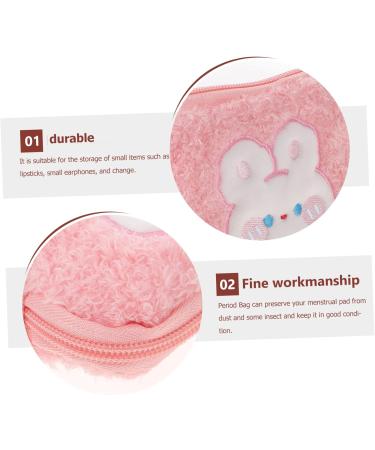 Gleavi 4-Piece Storage Bags Set - Multifunctional Coin Wallet & Small Bags for Women | Plush Zipper Pouches for Coins Bandages & Essentials - Buy Online on GoSupps.com