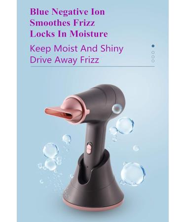 Professional Cordless Hair Dryer Negative Ionic Hair Blow Dryer Light Weight Low Noise Hair Dryers with Concentrator and Charging Base Negative Ions Hair Care - Buy Online on GoSupps.com