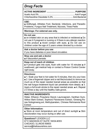 Toenail Fungus Treatment Extra Strength - Fast-Acting Nail Renewal Liquid for Damaged & Discolored Nails (1 FL OZ) - Shop Now for Effective Relief - Buy Online on GoSupps.com