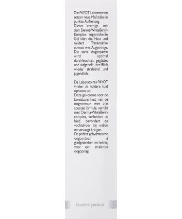 Buy Payot Clarte des Yeux 15 ml - Brightening Eye Cream for Dark Circles | International Shipping Available - Buy Online on GoSupps.com