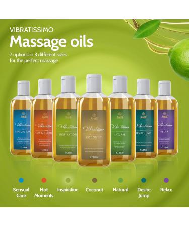 Vibratissimo Inspiration - Massage Oil Love Oil Body Oil with a Lime Scent Inspiration 250 ml (Pack of 1) - Buy Online on GoSupps.com