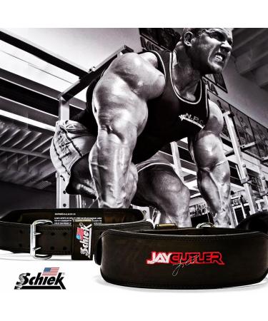 Schiek J2014 Jay Cutler Leather Black Belt - Size Small (27-32 inches) | High-Quality eCommerce Shipping - Buy Online on GoSupps.com