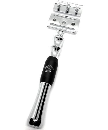 Shiro Safety Razor - Long Handle Double Edge Blade for Traditional Shaving | Classic Vintage Style with Travel Case - Shop Now! - Buy Online on GoSupps.com