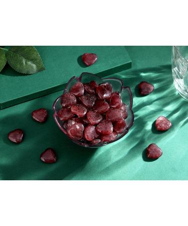 MAIBAOTA Strawberry Rose Quartz Healing Crystals Gemstones Pocket Gifts Heart-Shaped Nature Spiritual Energy for Women Men Reiki Divination Balancing Yoga Meditation 10PCS - Buy Online on GoSupps.com