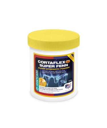 Equine America Cortaflex HA Super Fenn Super Strong Powder | Premium Ready for Use of Horse & Pony Supplement | Supports Optimal Joint Mobility and Recovery | 500g