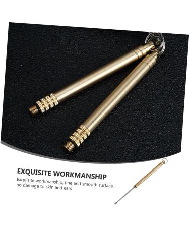 Buy Titanium Alloy Ear Spoon - Premium Ear Wax Picker & Cleaner Tool for Easy Ear Wax Removal - Portable Ear Cleaning Solutions - Buy Online on GoSupps.com