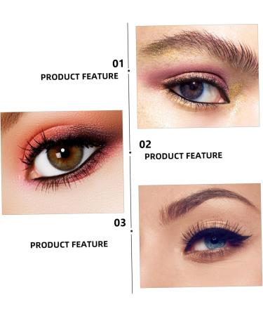 BIUDECO 6 Pcs Eyeshadow Cream Black Eyeliner Pencils Dark Brown Eyeshadow Black Matte Eyeliner Eye Liner - Buy Online on GoSupps.com