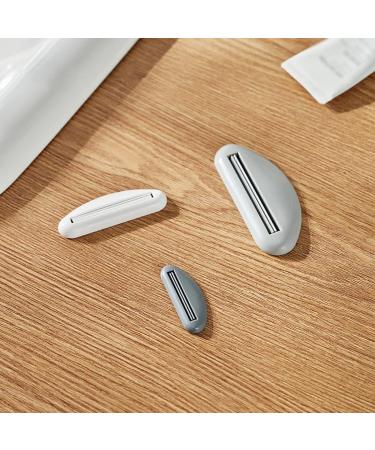 Tube Toothpaste Squeezer 3 Size Toothpaste Tube Squeezer Dispenser Tube Toothpaste Squeezer Plastic Toothpaste Clips Flat Tube Squeezer For Bathroom Squeezers Tool For Toothpaste Cosmetics Hand Cream White+light Grey+dark Grey - Buy Online on GoSupps.com