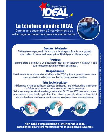 Ideal Textile Dye All in One 230g Cobalt Blue - Buy Online on GoSupps.com