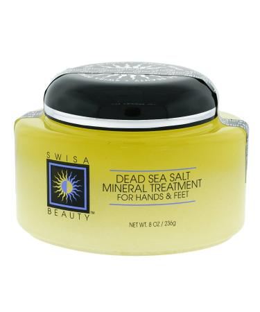 Swisa Beauty Dead Sea Salt Mineral Treatment - Body Scrubs For Hands  Elbows  Knees  and Feet.