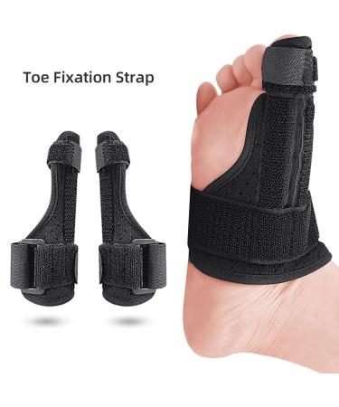 Bunion Corrector & Big Toe Straightener | Pain Relief for Hammer Toe & Hallux Valgus | Bunion Splint & Pads (Right+Left) - Shop Now for International Shipping - Buy Online on GoSupps.com
