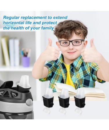 Peutier 3Stk Replacement Outputer for Contigo - BPA-Free Silicone Soft Lid Spare Parts with Screwdriver for Aubrey Kids 14oz & 20oz Water Bottle - Buy Online on GoSupps.com